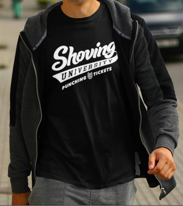 Paul Skenes Shoving University Punching Tickets T-Shirt