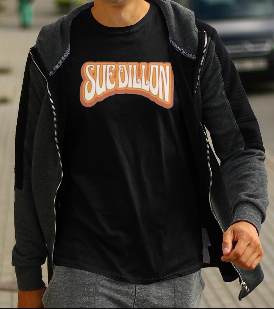 Sue Dillon Bold Retro Script T-Shirt