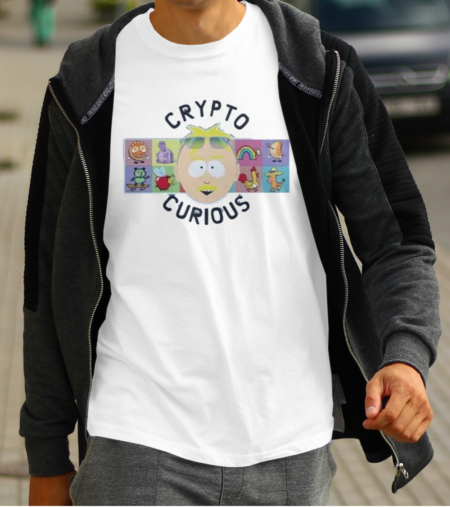 South Park Vic Chaos Crypto Curious Icons Collection T-Shirt