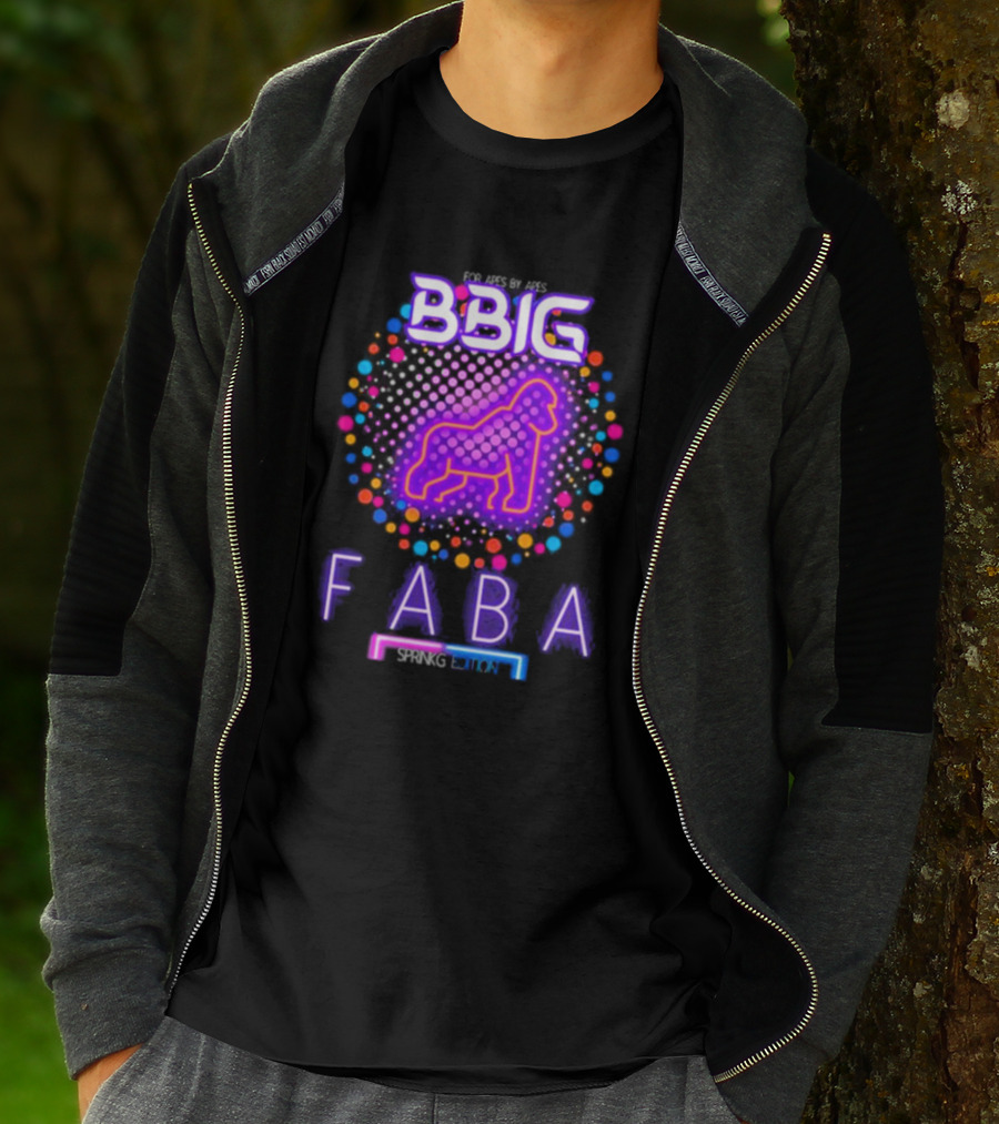 FABA BBIG Sprinkg Edition For Apes By Apes T-Shirt