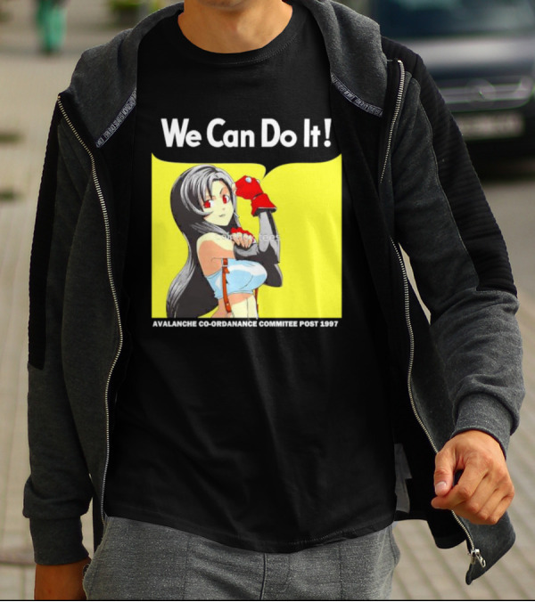 We Can Do It Avalanche Co-Ordanance Committee Post 1997 T-Shirt
