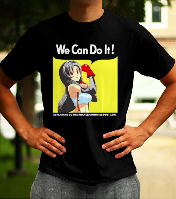 We Can Do It Avalanche Co-Ordanance Committee Post 1997 T-Shirt