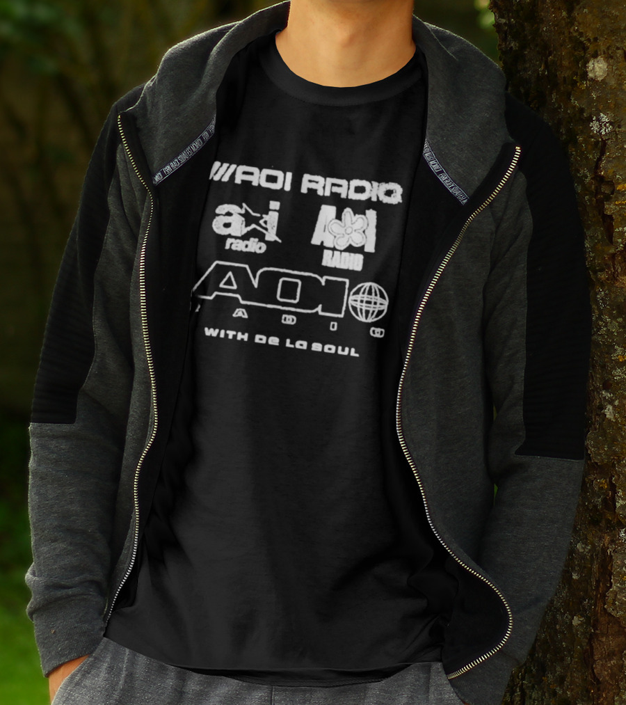 AOI Radio With De La Soul Freddy Fazbear’s Game Over Play Again T-Shirt
