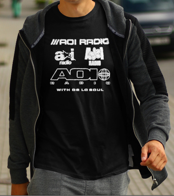 AOI Radio With De La Soul Freddy Fazbear’s Game Over Play Again T-Shirt