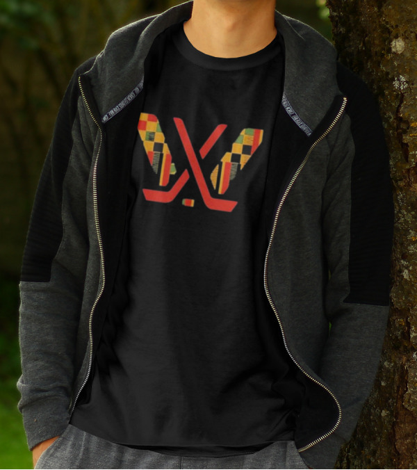 Dana Mclean PWHL Toronto Collaboration Woody Creek Disti Patchwork Motif T-Shirt