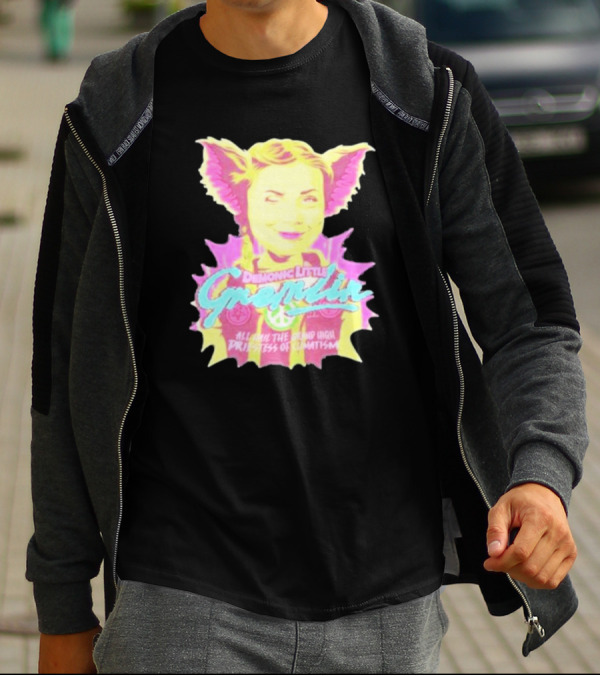Demonic Little Gremlin All Hail The Grand High Priestess Of Climatism T-Shirt