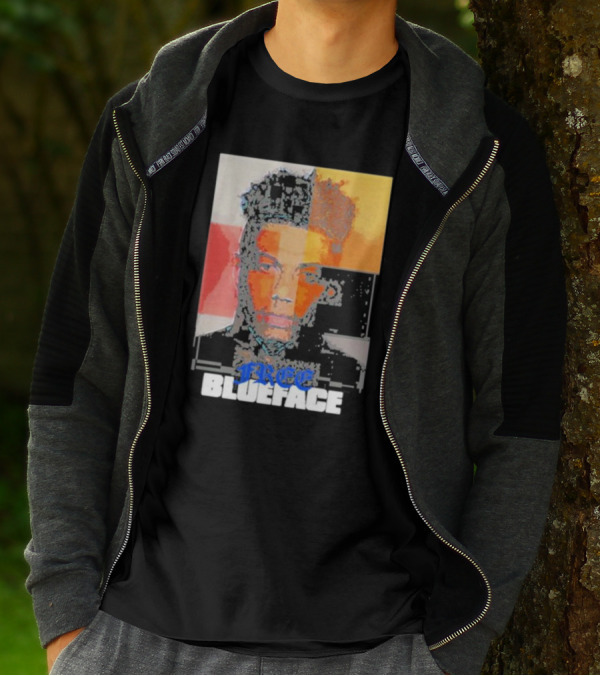 Free Blueface Dinero Jones Album Multicolor T-Shirt
