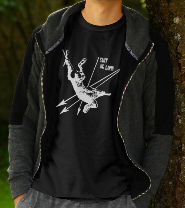 Saut De Lapin Jumping Rabbit Arrows Minimalist T-Shirt