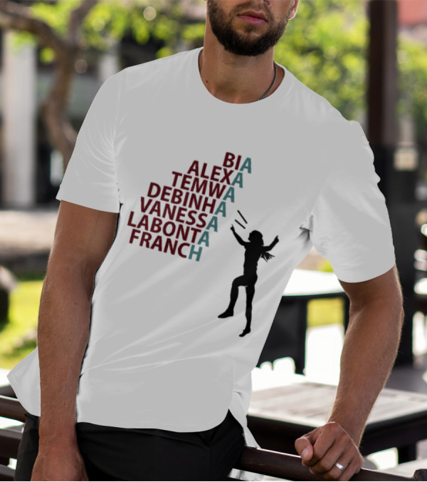 Bia Alexa Temwa Debinha Vaness Labonta Franch Volleyball Player T-Shirt