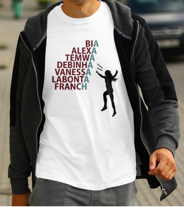 Bia Alexa Temwa Debinha Vaness Labonta Franch Volleyball Player T-Shirt