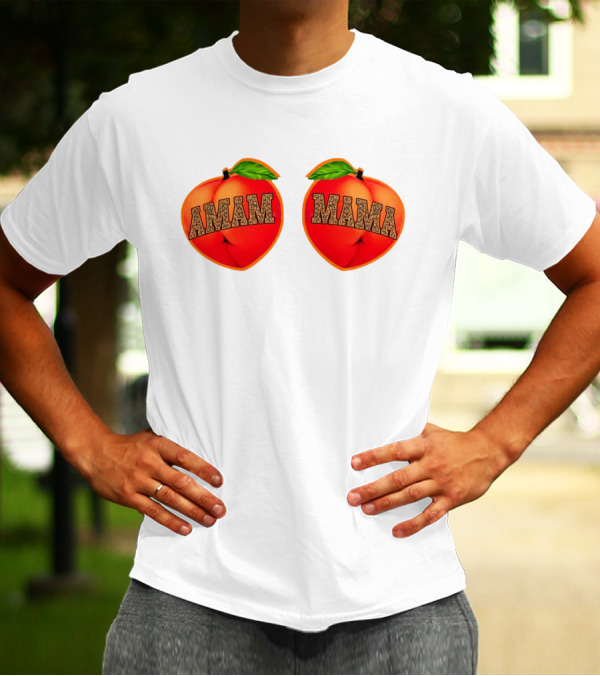 Big Mama Cheetah Peach T-Shirt