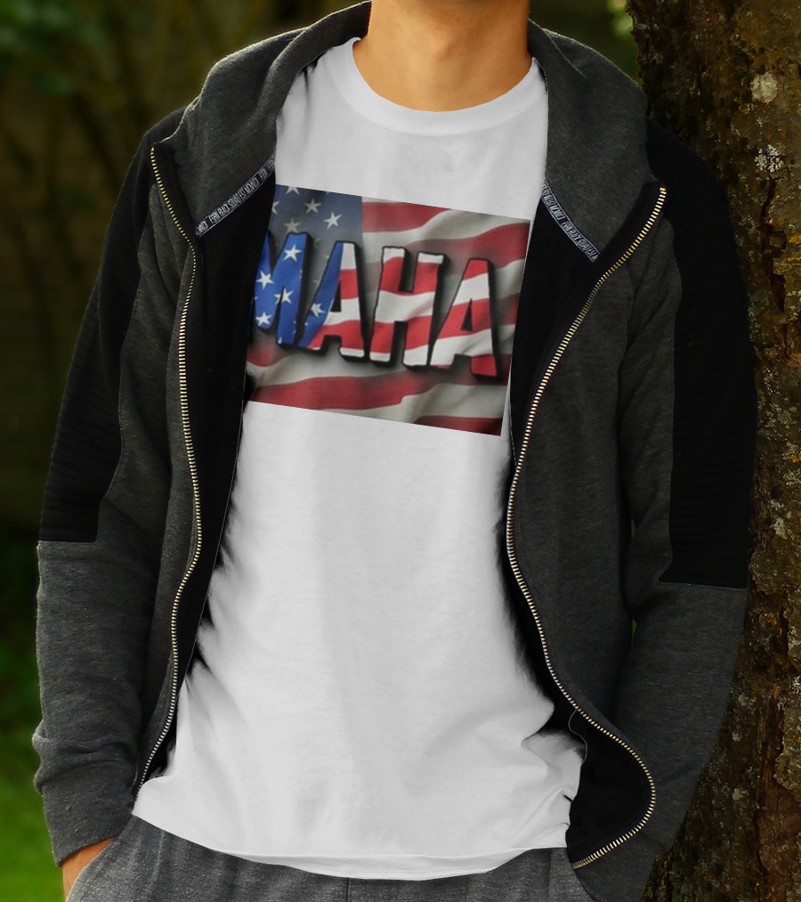 Bryce Lipscomb Maha Make America Healthy Again USA Flag T-Shirt