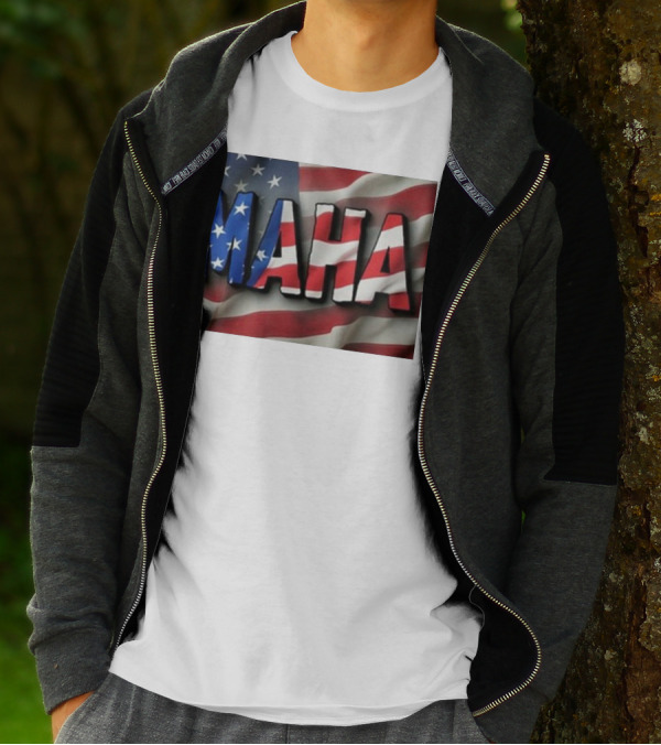 Bryce Lipscomb Maha Make America Healthy Again USA Flag T-Shirt