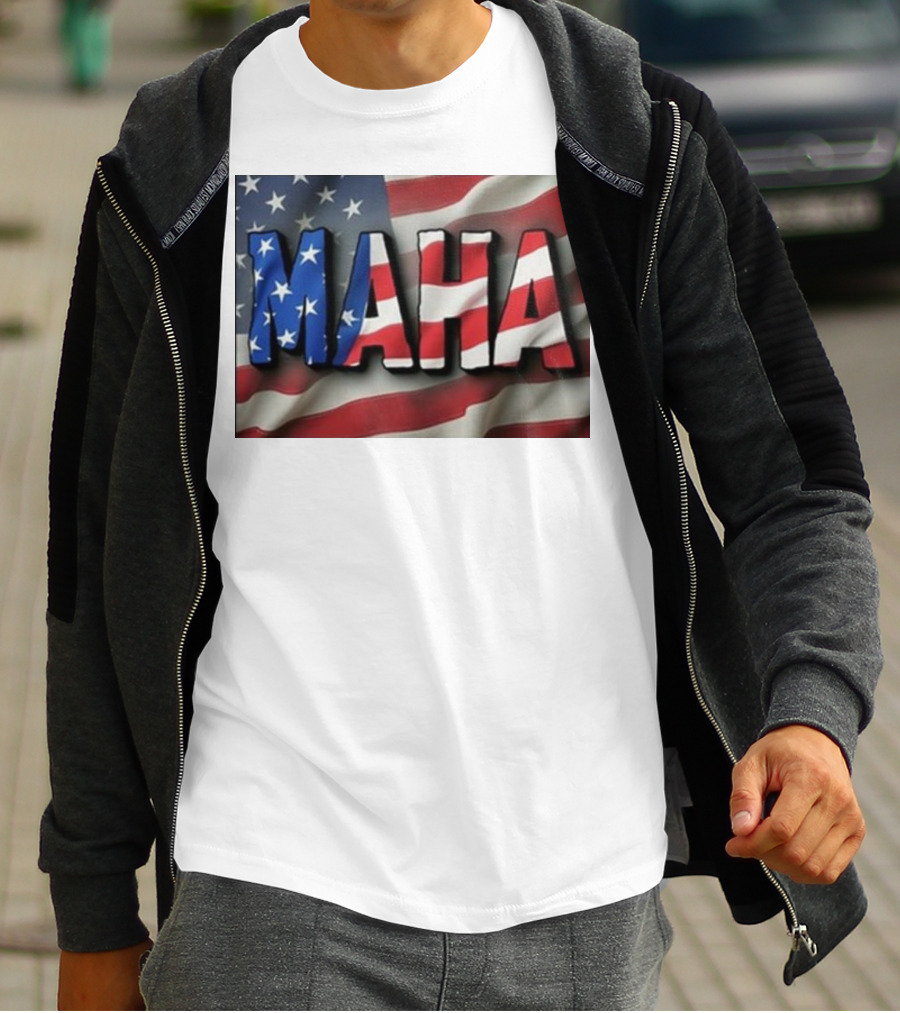 Bryce Lipscomb Maha Make America Healthy Again USA Flag T-Shirt