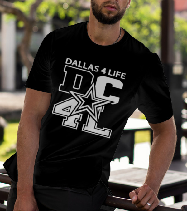 Dallas 4 Life DC 4L Star T-Shirt