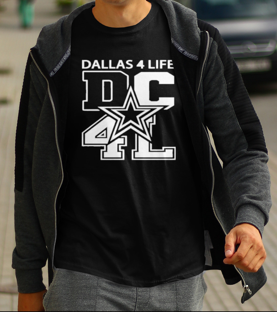 Dallas 4 Life DC 4L Star T-Shirt