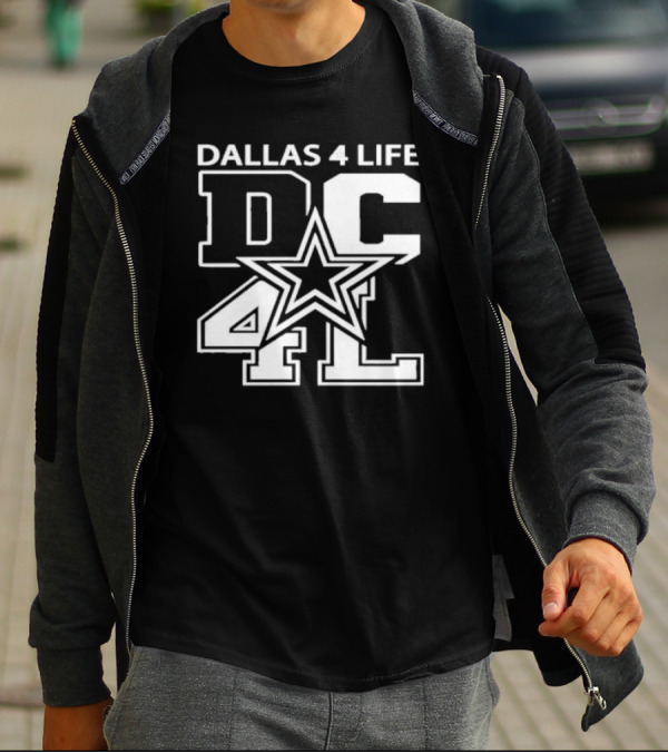 Dallas 4 Life DC 4L Star T-Shirt