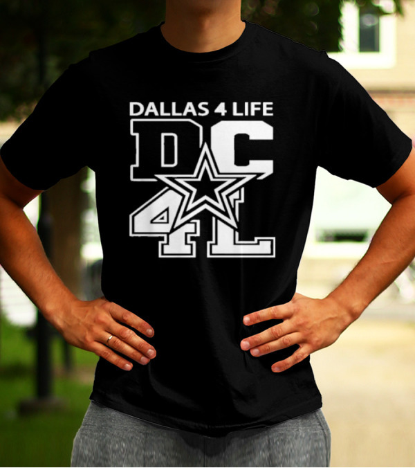 Dallas 4 Life DC 4L Star T-Shirt