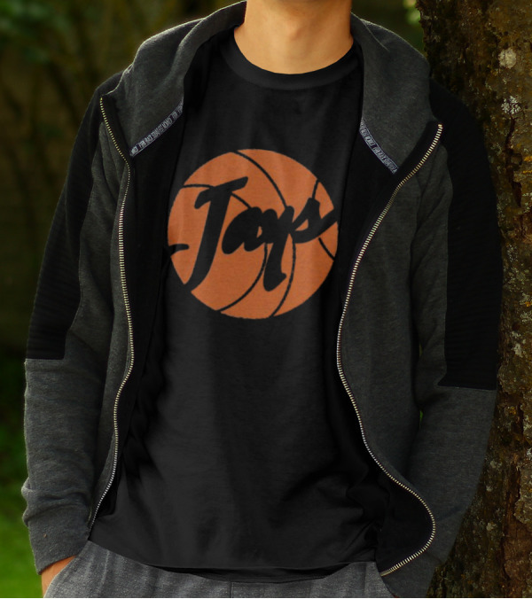 Creighton Blue Jays Vintage Basketball Jays Orange Ball T-Shirt