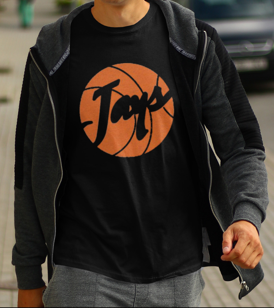Creighton Blue Jays Vintage Basketball Jays Orange Ball T-Shirt