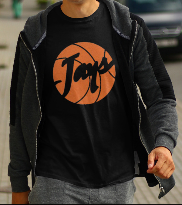 Creighton Blue Jays Vintage Basketball Jays Orange Ball T-Shirt