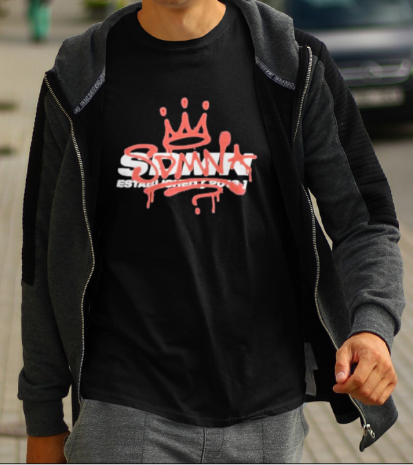 SDMN Crown Spray Established 2013 T-Shirt