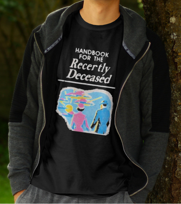 Handbook For The Recently Deceased Our Flag Means Death Band Logo Mash Up T-Shirt