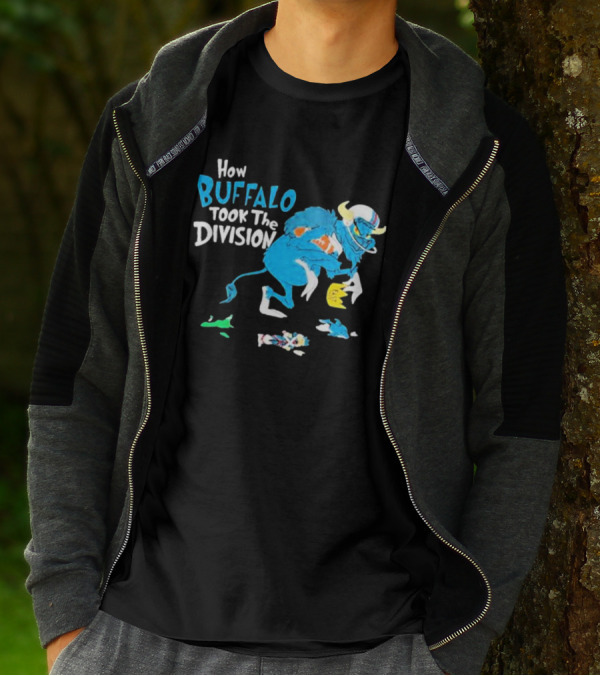 How Buffalo Took The Division Charging Blue Mascot T-Shirt