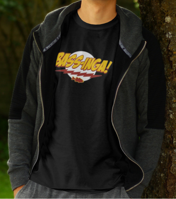 Bass-Inga Lightning Fish T-Shirt