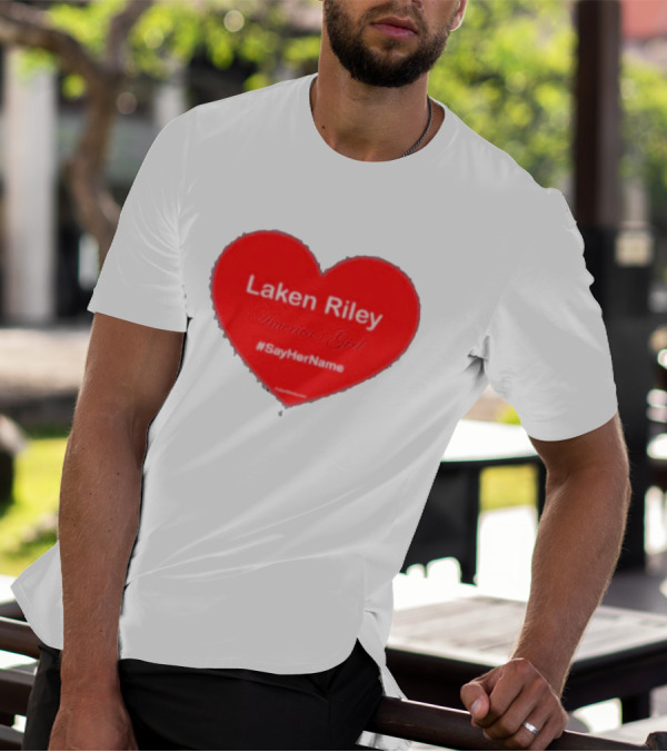 Laken Riley America's Girl #SayHerName Heart T-Shirt