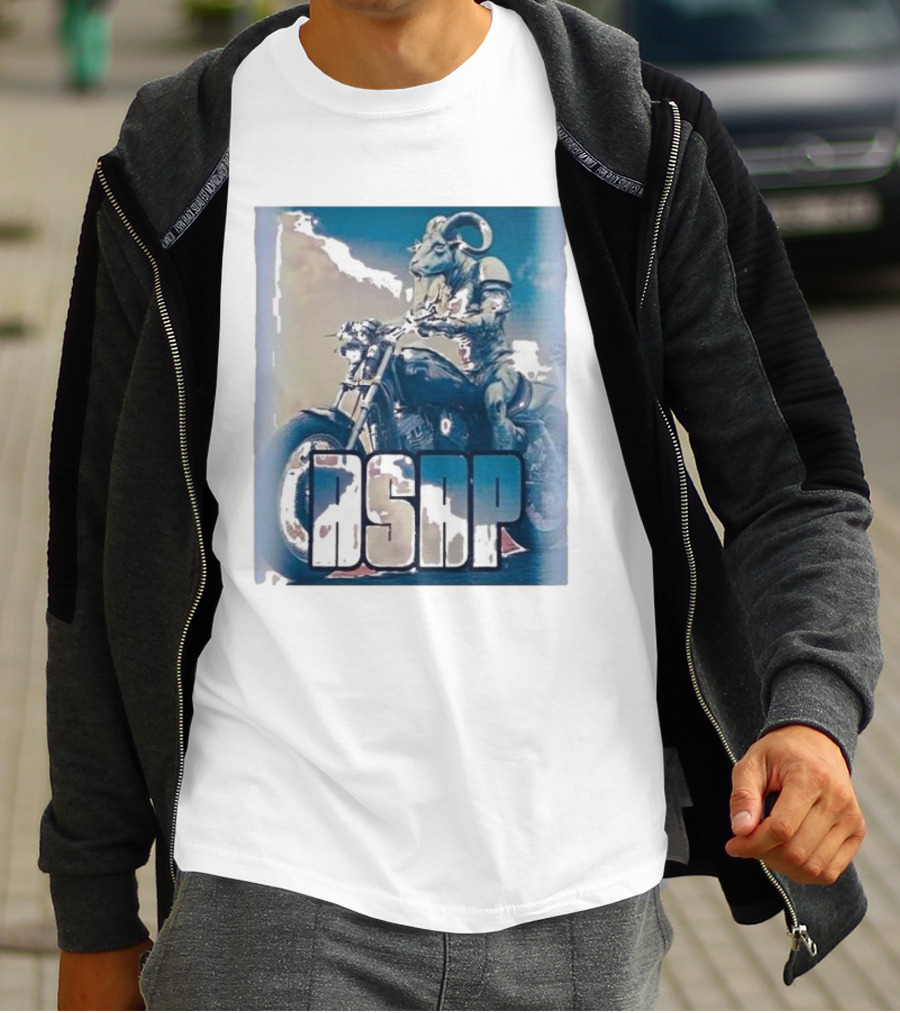 ASAP Goat Biker T-Shirt