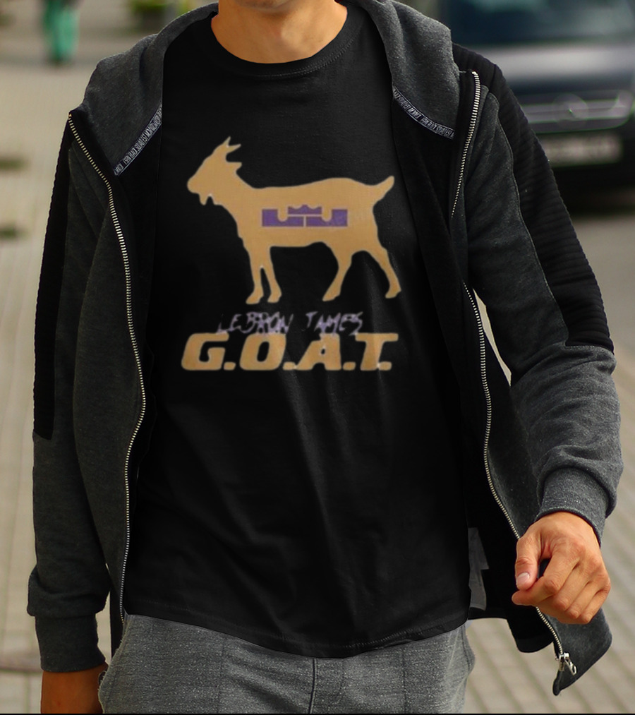Lebron James G.O.A.T. 40k Points Iconic Legacy T-Shirt