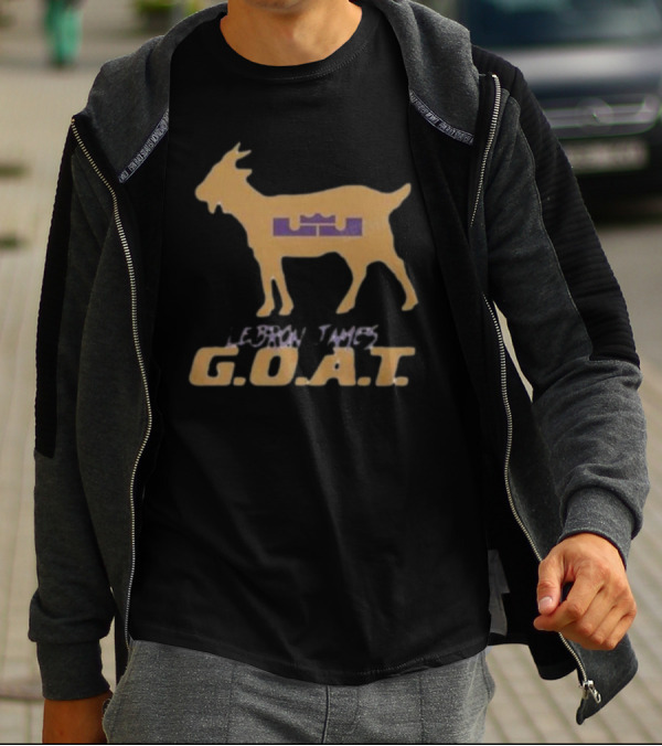 Lebron James G.O.A.T. 40k Points Iconic Legacy T-Shirt