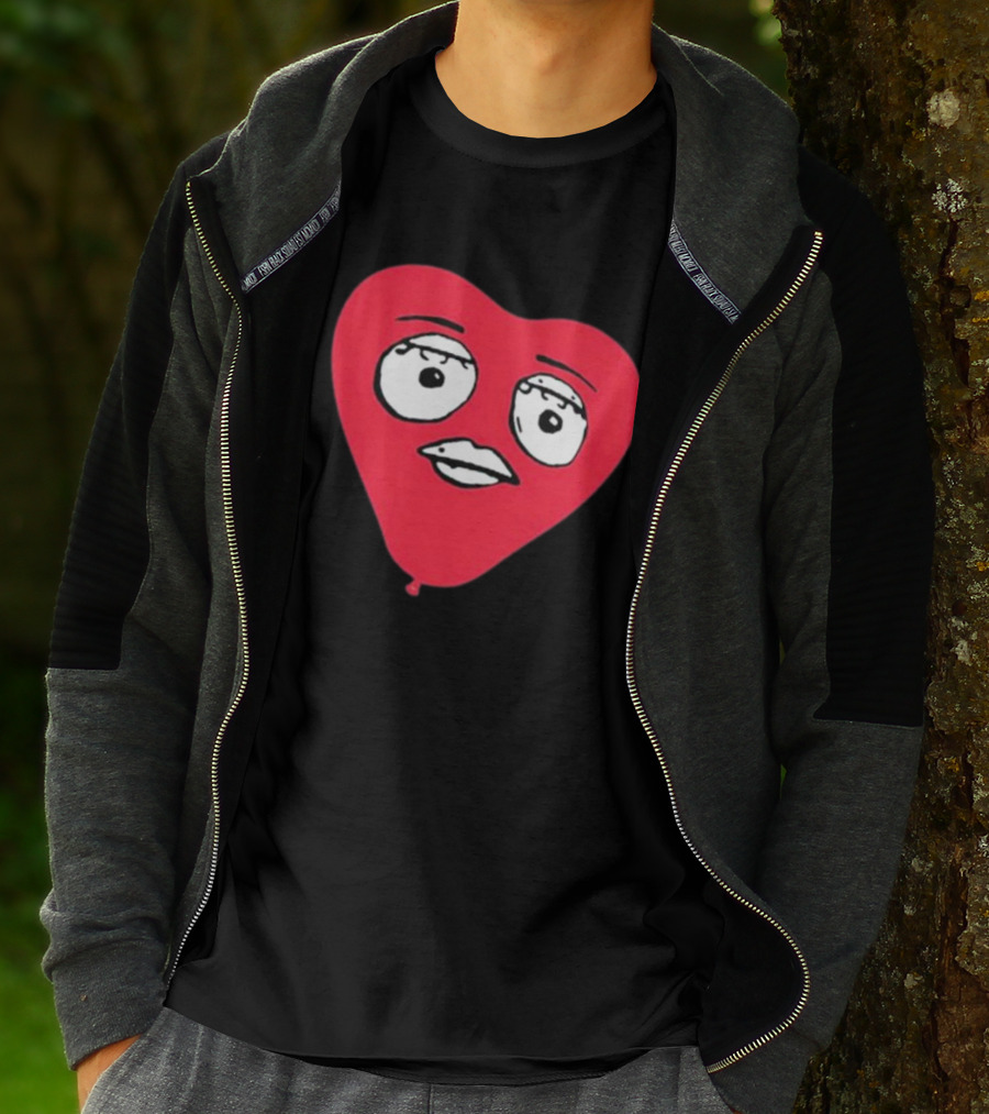 God Forbid James Marriott Heart Balloon Face T-Shirt