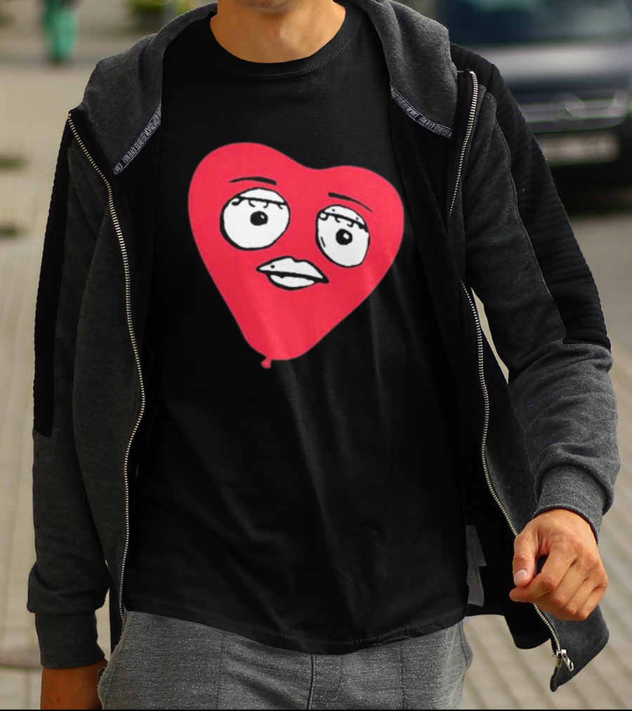 God Forbid James Marriott Heart Balloon Face T-Shirt