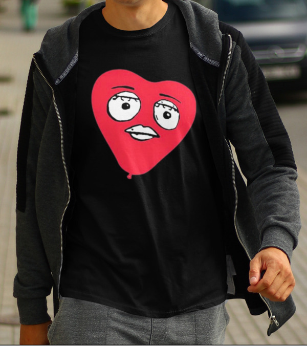 God Forbid James Marriott Heart Balloon Face T-Shirt