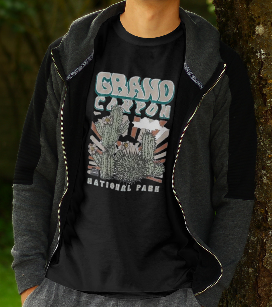 Grand Canyon National Park Cactus T-Shirt