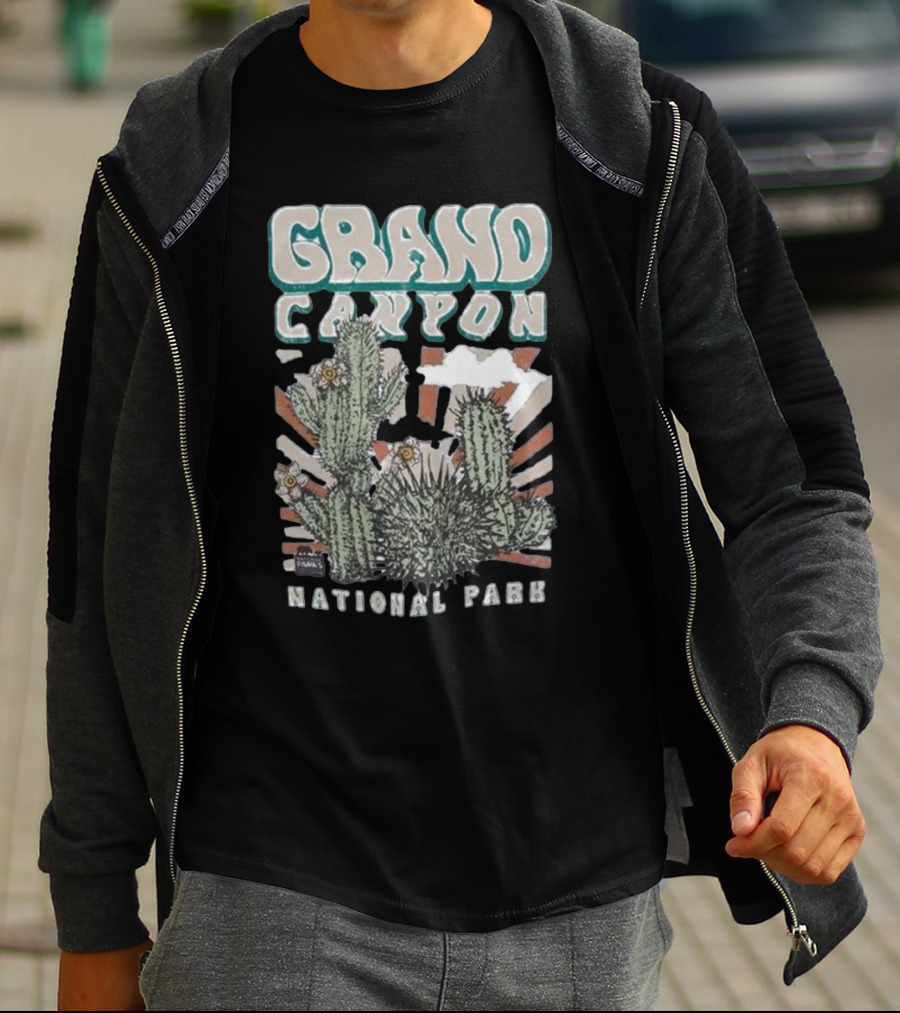 Grand Canyon National Park Cactus T-Shirt