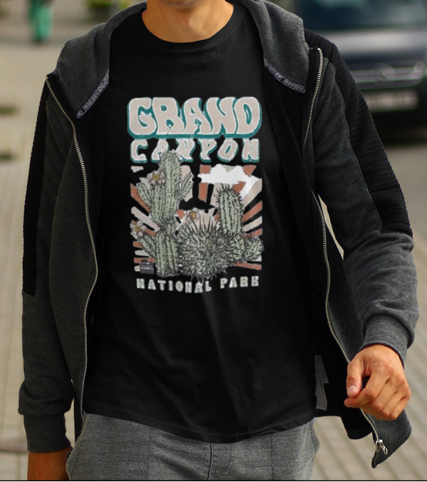 Grand Canyon National Park Cactus T-Shirt