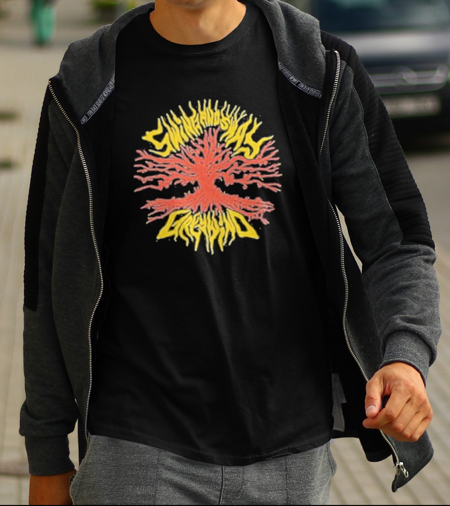 Greywind Swing And Sway Psychedelic Tree T-Shirt