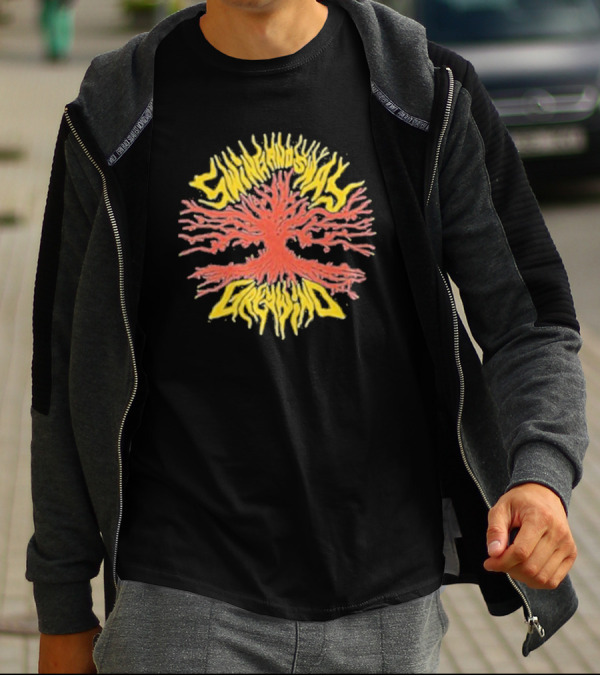 Greywind Swing And Sway Psychedelic Tree T-Shirt