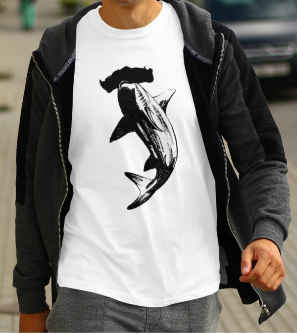 Hammerhead Shark Wildlife Aquatic Cool T-Shirt