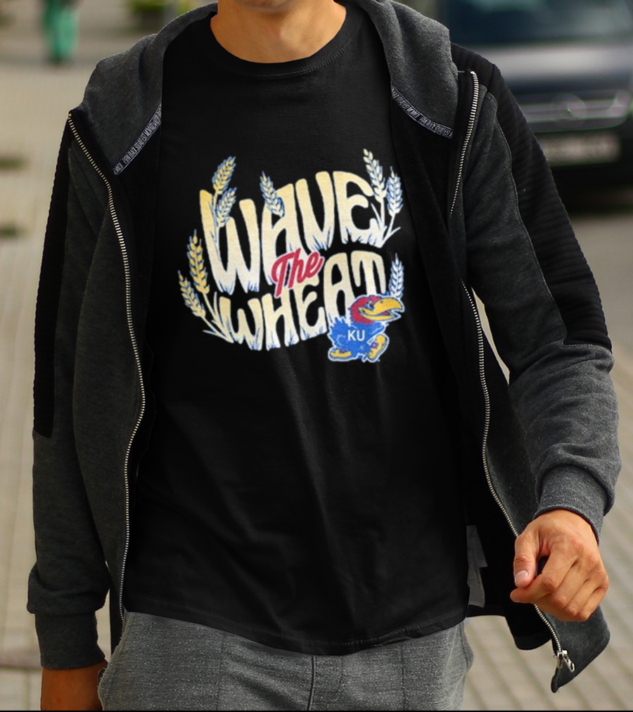 KU Jayhawks Wave The Wheat T-Shirt