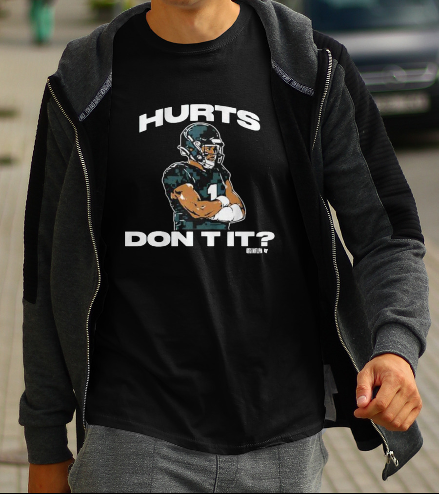 Hurts Don’t It NFLPA Football Player T-Shirt