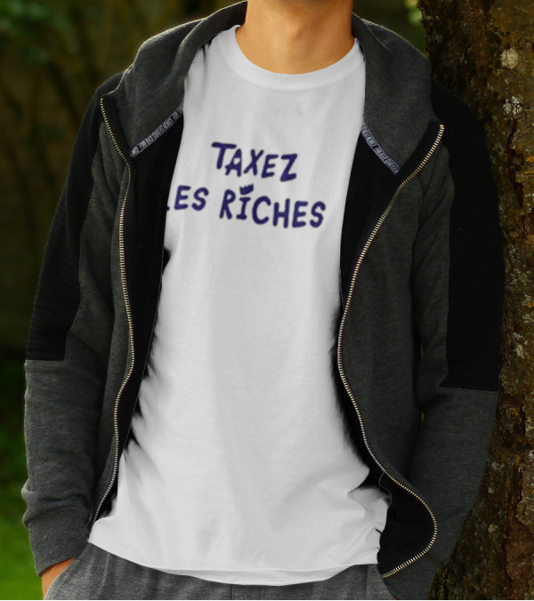 Jean-michel Apathie Antoine Léaument Taxez Les Riches T-Shirt