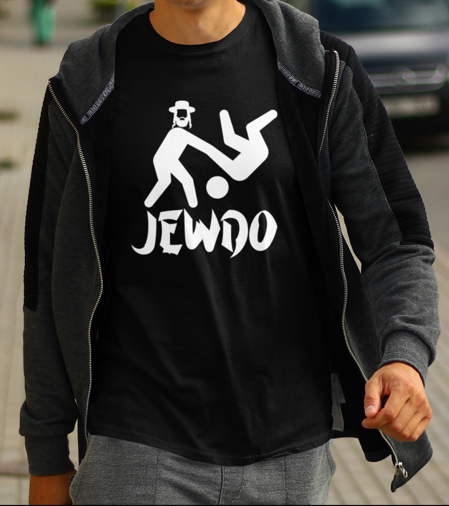 Jewdo Martial Arts Figures Orthodox Jewish T-Shirt