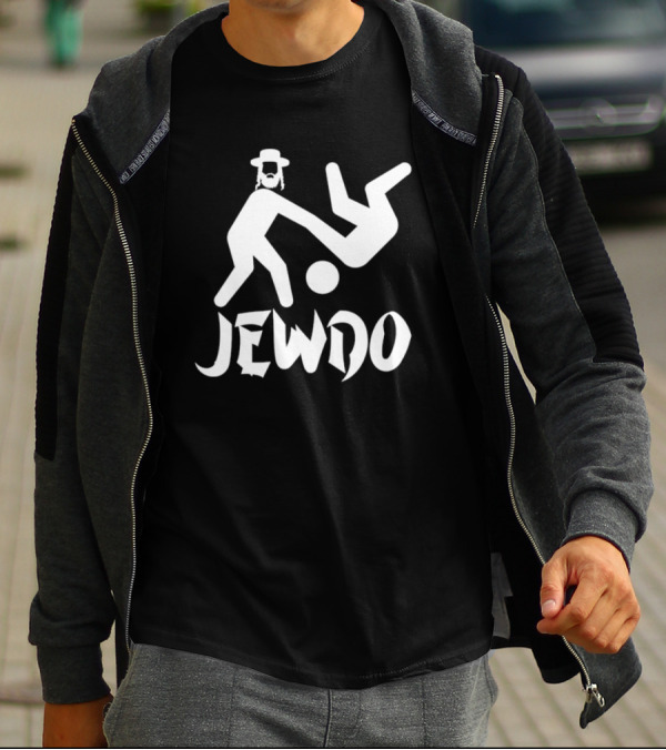 Jewdo Martial Arts Figures Orthodox Jewish T-Shirt