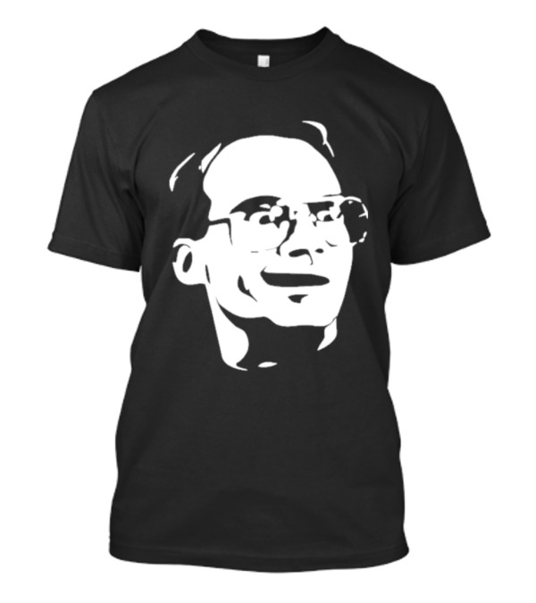 Jim Cornette Iconic Face Outline T-Shirt