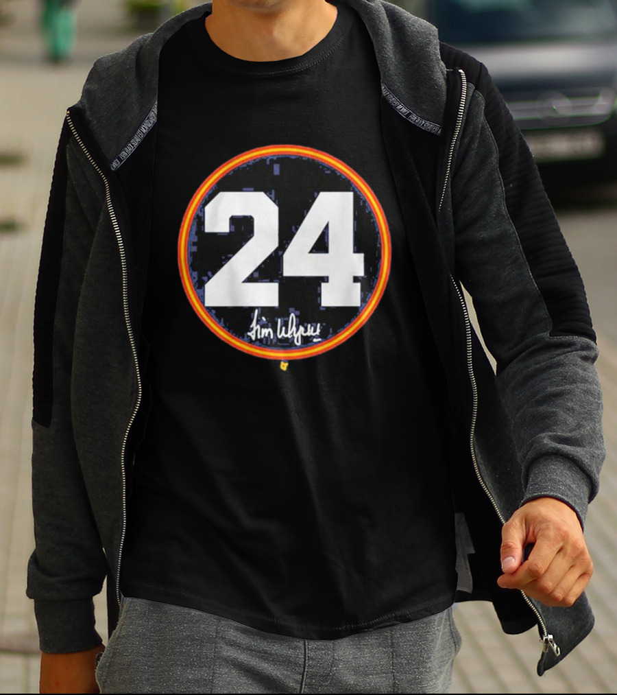 Jimmy Wynn Signature Number 24 Circle T-Shirt
