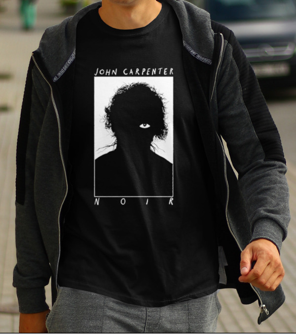John Carpenter Noir Evil Eye Silhouette Lost Themes IV T-Shirt